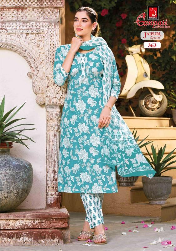 Ganpati jaipuri vol-18 designer kurties wholesale market calcutta